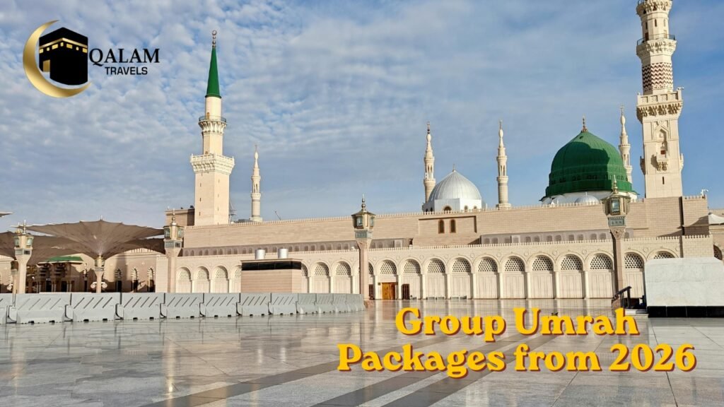 Group Umrah Packages from 2026 With Qalam Travels