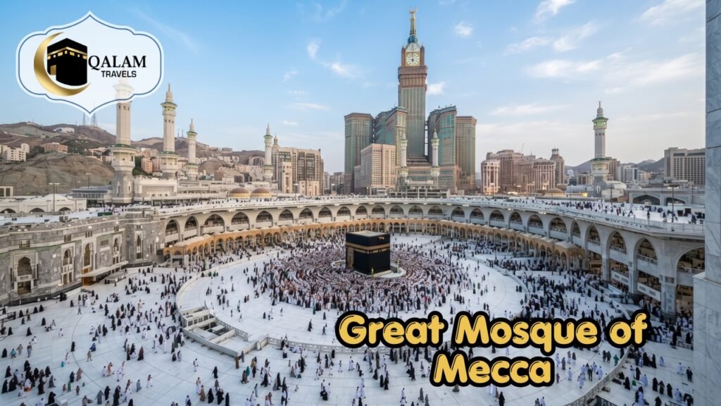 Great Mosque of Mecca With Qalam Travels